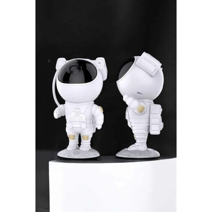 Mey İthalat® Astronot Görünümlü Projeksiyon Speaker Taşınabilir