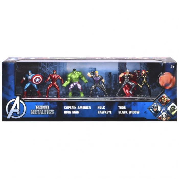 Mey İthalat® Avengers Nano 6lı Diorama Figür Paketi