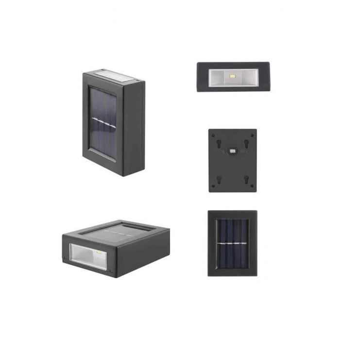 Mey İthalat® Bahçe Aydınlatması Solar Güneş Enerjili Dekoratik Led Işıklı Lamba