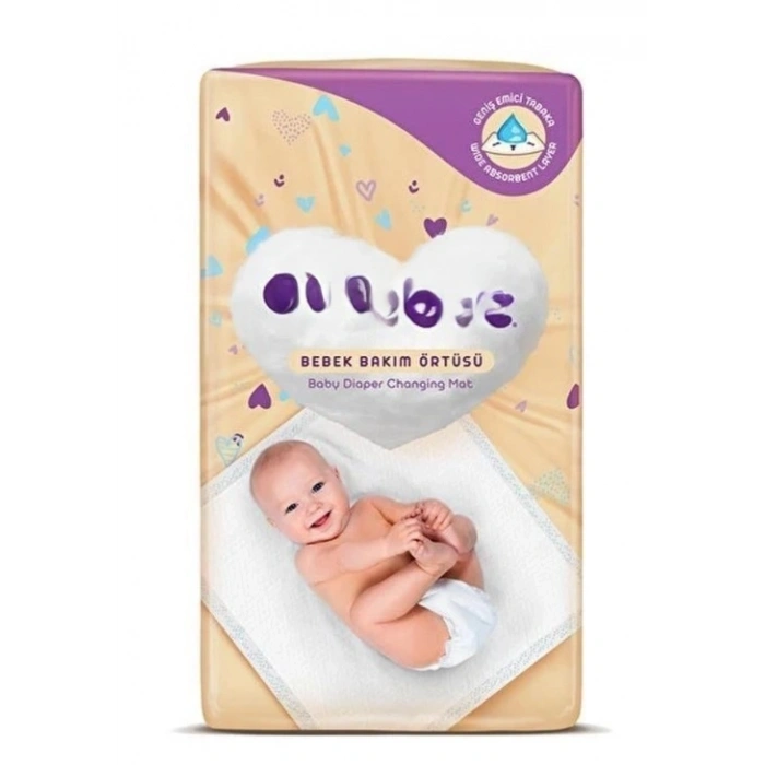 Mey İthalat® Bebek Bakım Örtüsü 60x60 10lu