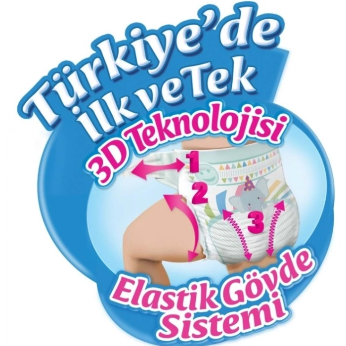 Mey İthalat® Bebek Bezi Fırsat Paketi 5+ Beden 13-20 Kg 44 Adet