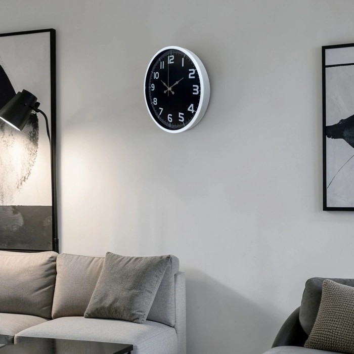 Mey İthalat® Beyaz Elegance 36 Cm Duvar Saati