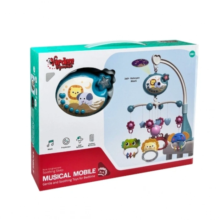 Mey İthalat® BIB-698-84,85 IŞIKLI MÜZİKLİ KUMANDALI BEBEK -VRD