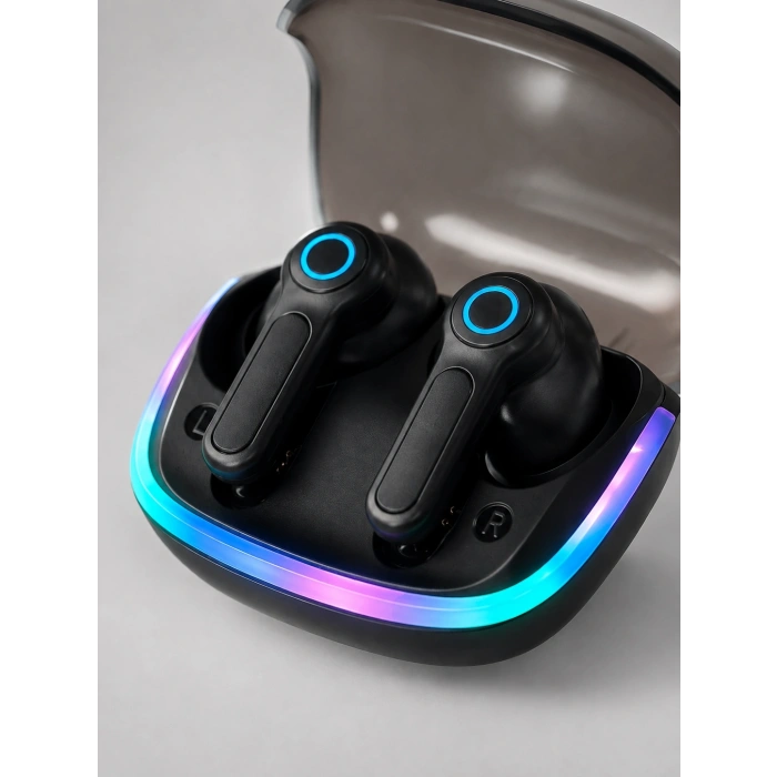 Mey İthalat® Bluetooth 5.4 Kablosuz KulaklıkQuad ENC Mikrofonlu TWS Kulaklık