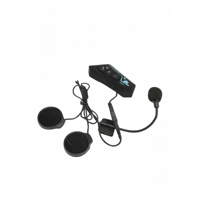 Mey İthalat® Bluetooth Kask Kulaklığı Intercom 5.0 Bluetooth Android ve İOS Uyumlu Yeni Nesil