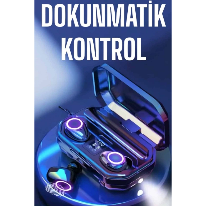 Mey İthalat® Bluetooth Kulaklık ANC Özelliği Yüksek Ses Kaliteli Uzun Pil Ömrü