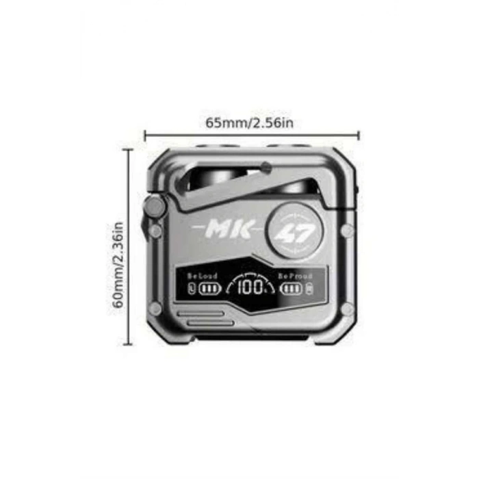Mey İthalat® Bluetooth Kulaklık Dokunmatik Kontrol Tws kablosuz kulaklık Hi-fi Stereo