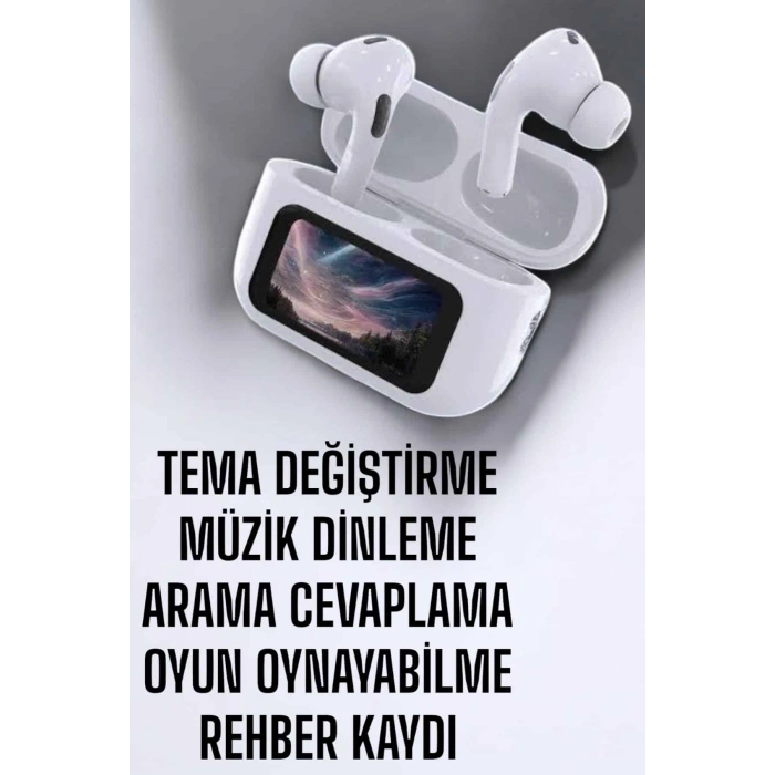 Mey İthalat® Bluetooth Kulaklık Kulakiçi Güçlü Ses Kaliteli Sesli Asistan