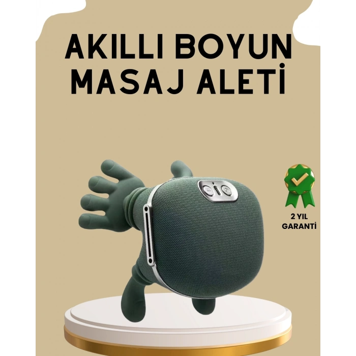 Mey İthalat® Boyun Omuz İçin Akıllı Masaj Aleti Isıtmalı