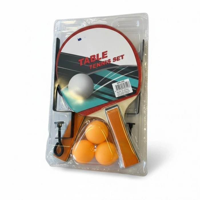 Mey İthalat® BSR-809 PİNPON RAKETİ FİLE VE 3 TOP