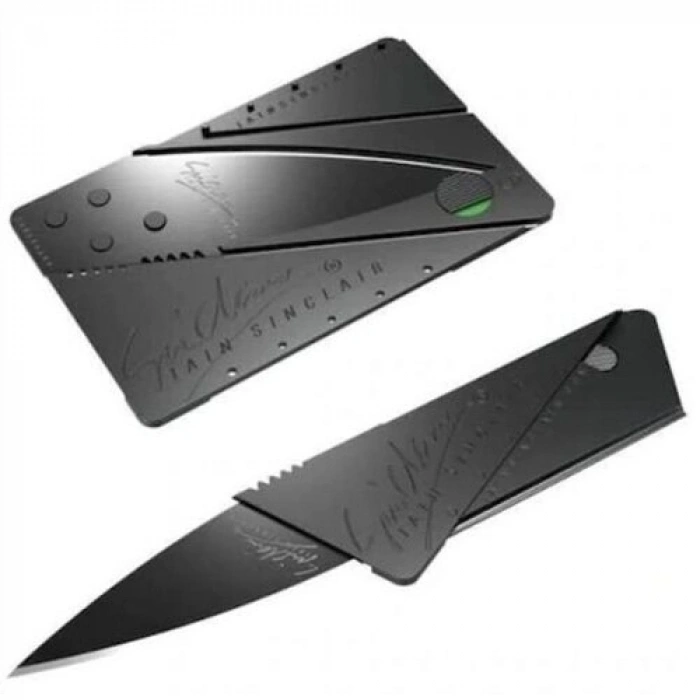 Mey İthalat® Cardsharp Kredi Kartı Şeklinde Bıçak Kutusuz
