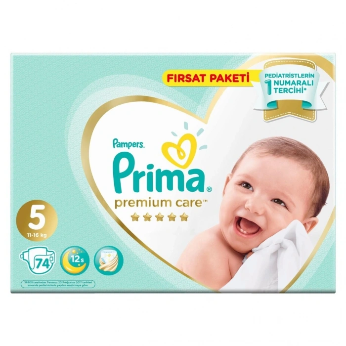 Mey İthalat®   Care Fırsat Paketi 5 Beden 74 Adet