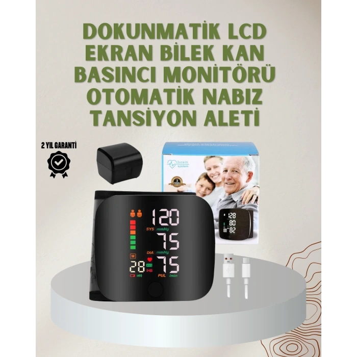 Mey İthalat® Çift Kullanıcı Hafızalı Tansiyon Ölçer