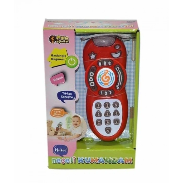 Mey İthalat® CN1908 KUTULU PILLI MUZIKLI AKILLI KUMANDA-CN