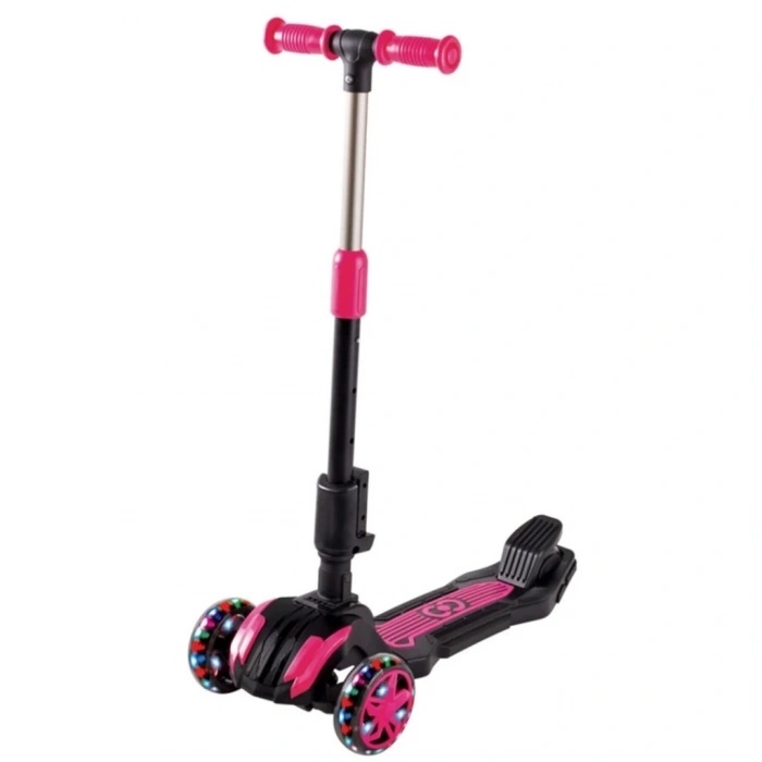Mey İthalat®  Cool Wheels Combo Oturaklı Scooter Pembe