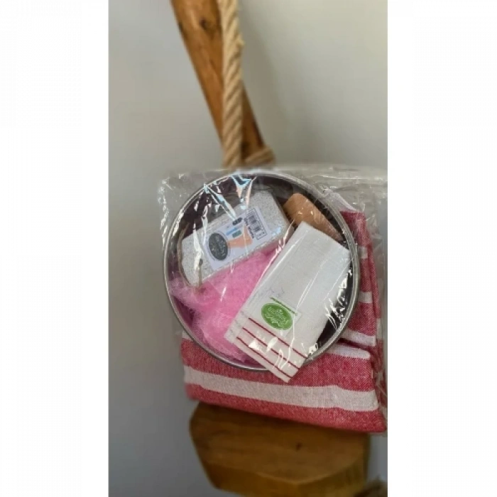 Mey İthalat® Damat Gelin Hamam Seti 6Lı Set
