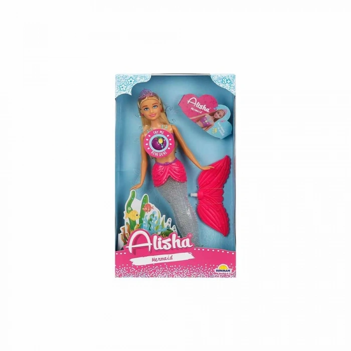 Mey İthalat® DENİZ KIZ SET BEBEK ALİSHA  29CM -SUN