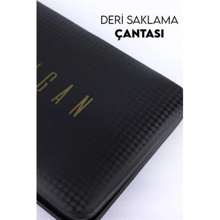 Mey İthalat® Deri Çantalı 17 Parça Manikür Çelik Set
