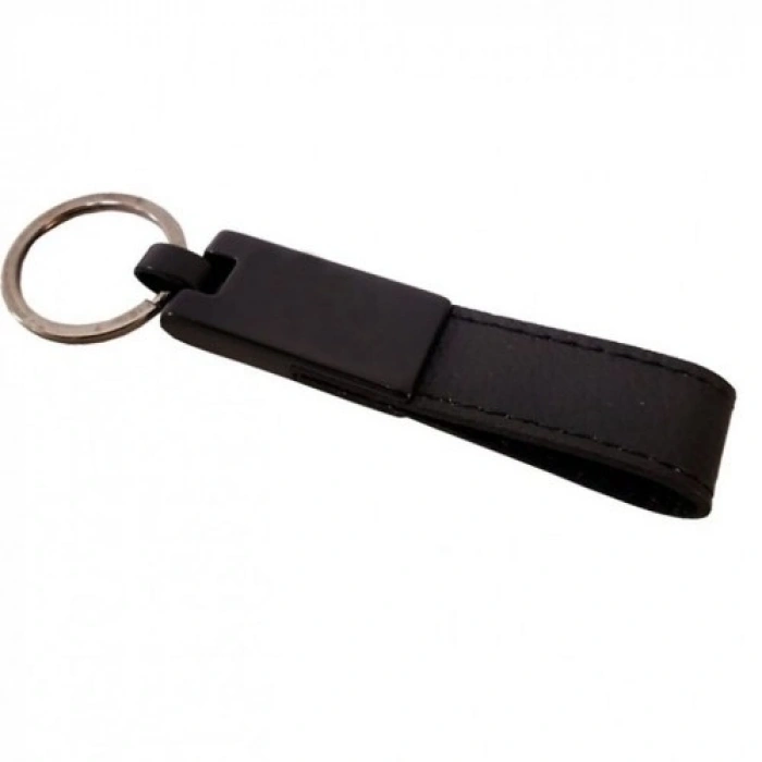 Mey İthalat® Deri Metal Siyah Anahtarlık