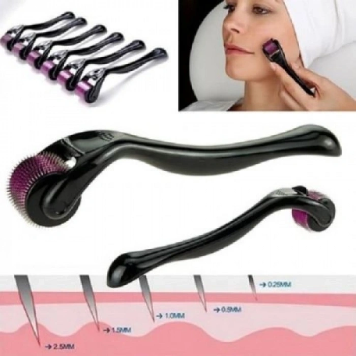 Mey İthalat® Derma Roller Titanyum Cilt Bakım Aleti 1.00 mm.