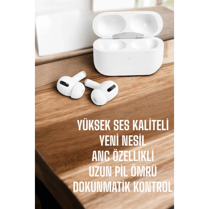 Mey İthalat® Dokunmatik Kontrollü Kablosuz Kulaklık iOS ve Android Uyumlu