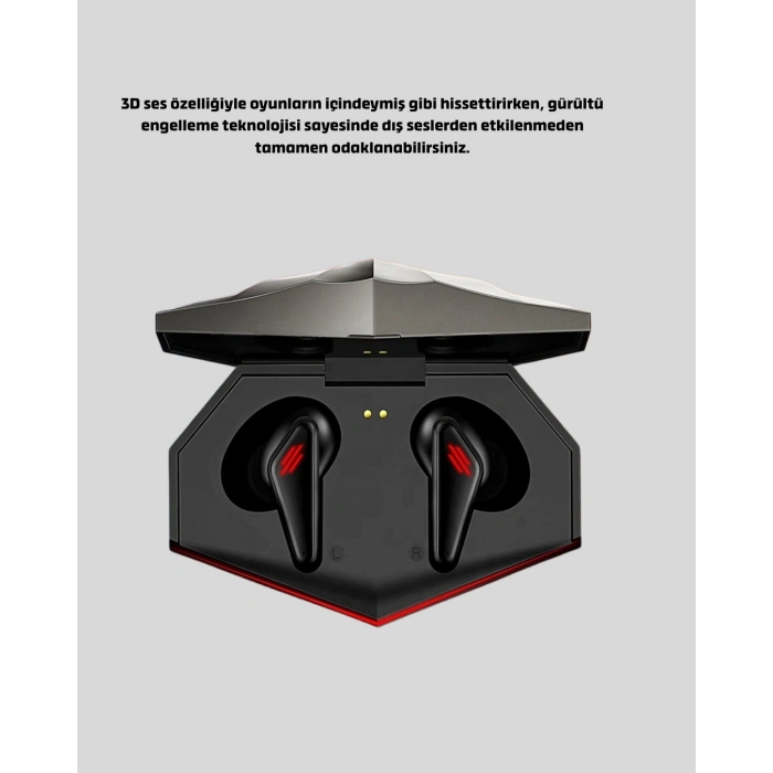 Mey İthalat® Düşük Gecikmeli Gaming Bluetooth Kulaklık