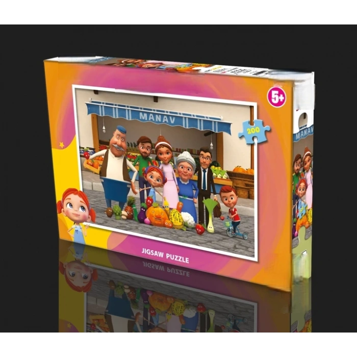 Mey İthalat® ED 113 ELİFİN DÜŞLERİ PUZZLE 200 PRÇ