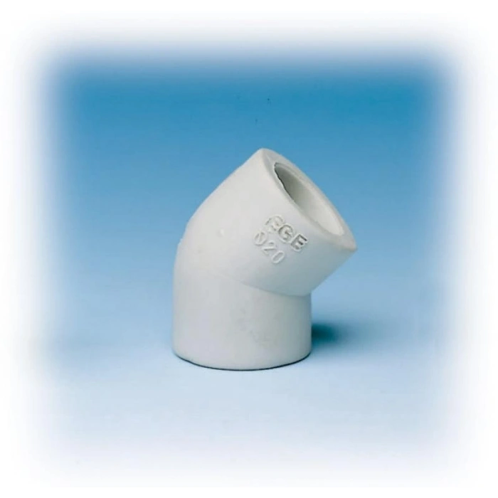 Mey İthalat® Ege Yıldız PPRC 20 mm Dirsek 45º Gri