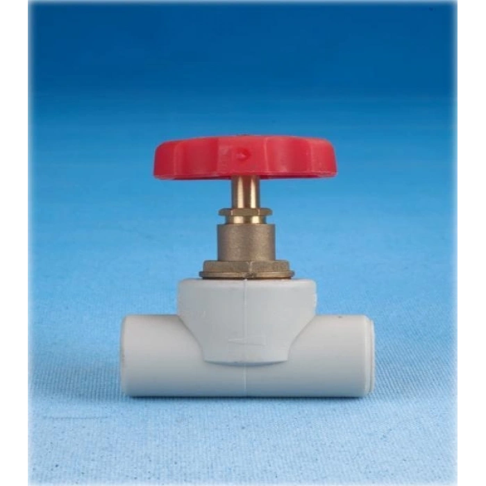 Mey İthalat® Ege Yıldız PPRC 20 mm Stop Vana Gri