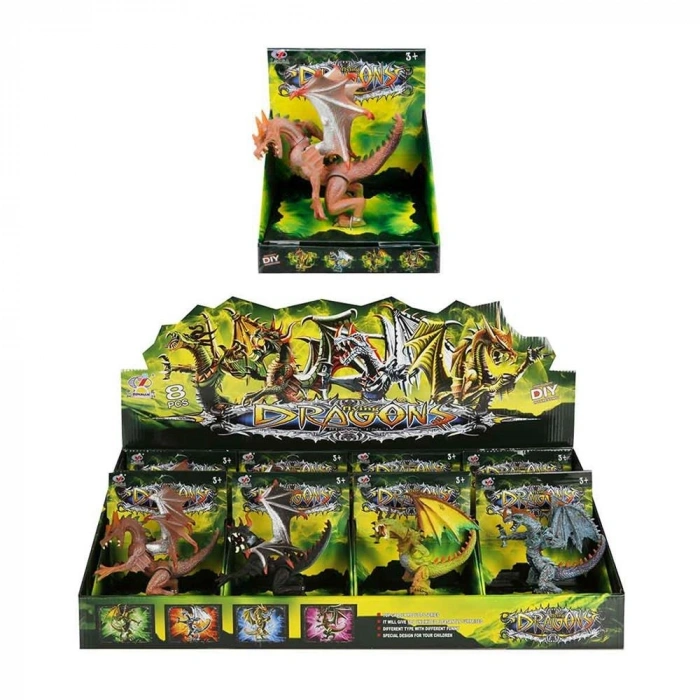 Mey İthalat® Ejderha Figür 11 cm 1 adet