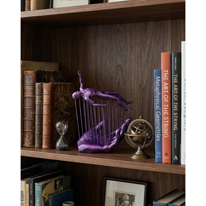 Mey İthalat® EL İNSAN FİGÜR MOR