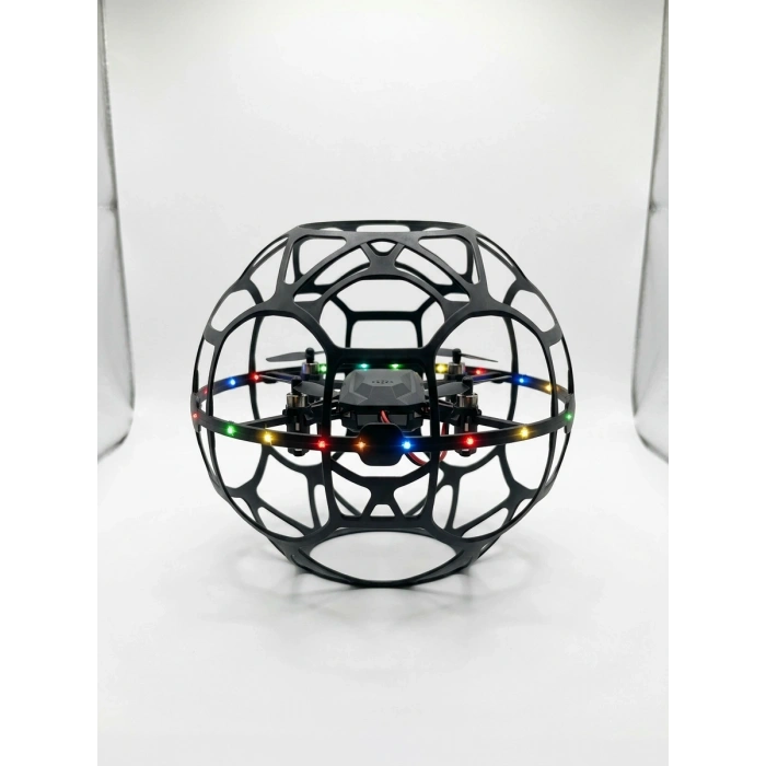 Mey İthalat® El Sensörlü Uçan Top Drone Çocuklar İçin LED Işıklı Eğlence Oyuncağı