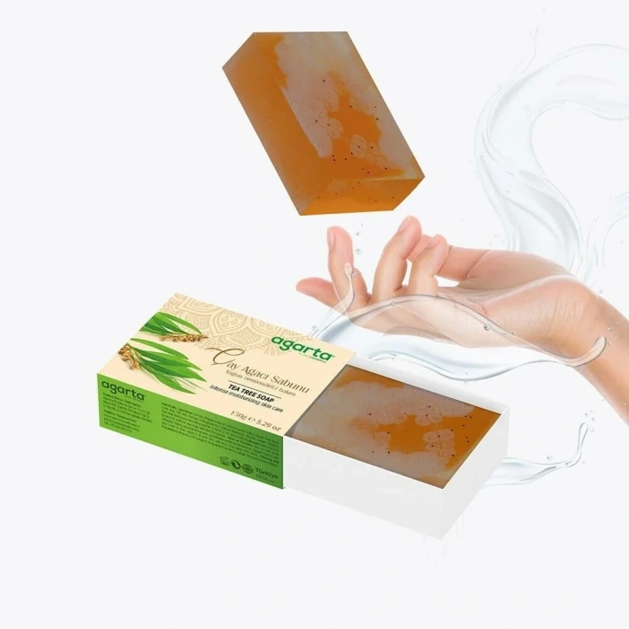 Mey İthalat®   El Yapımı Güzellik Sabunu 150 Gr Çay Ağacı