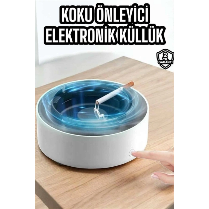 Mey İthalat® Elektronik Küllük Duman Giderici Hava Temizleyici