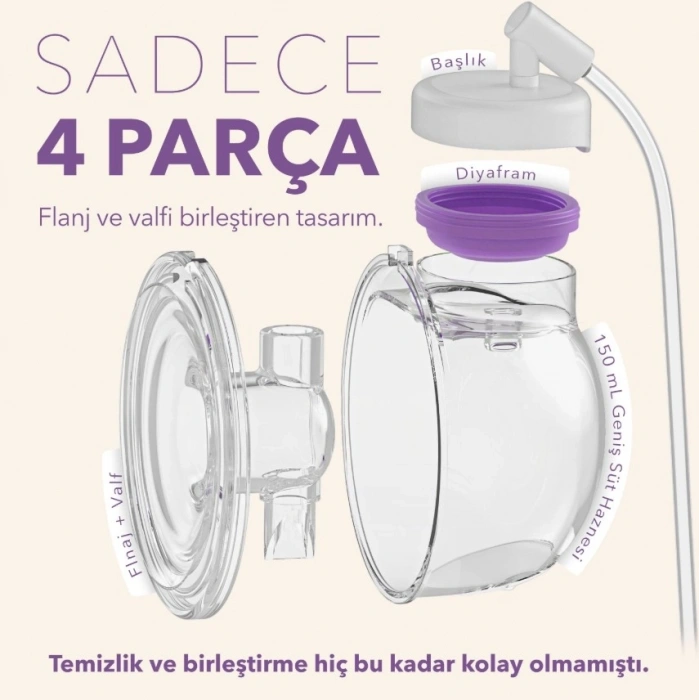 Mey İthalat® Eller Serbest Göğüs Pompası