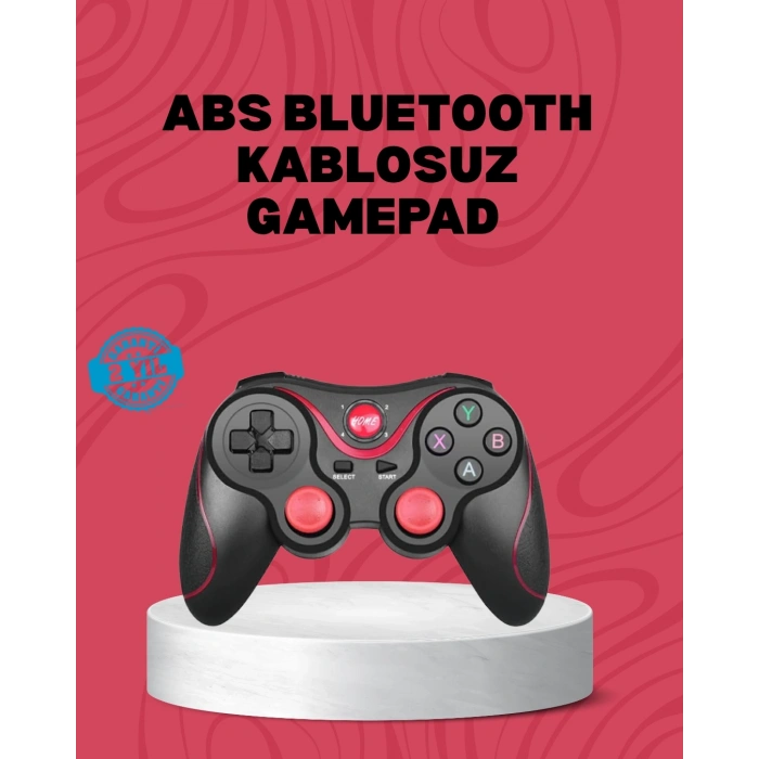 Mey İthalat® Ergonomik Tasarımlı Çok Yönlü Wireless Gamepad
