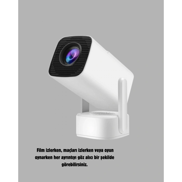 Mey İthalat® Ev Tipi 720p HD Projeksiyon Cihazı