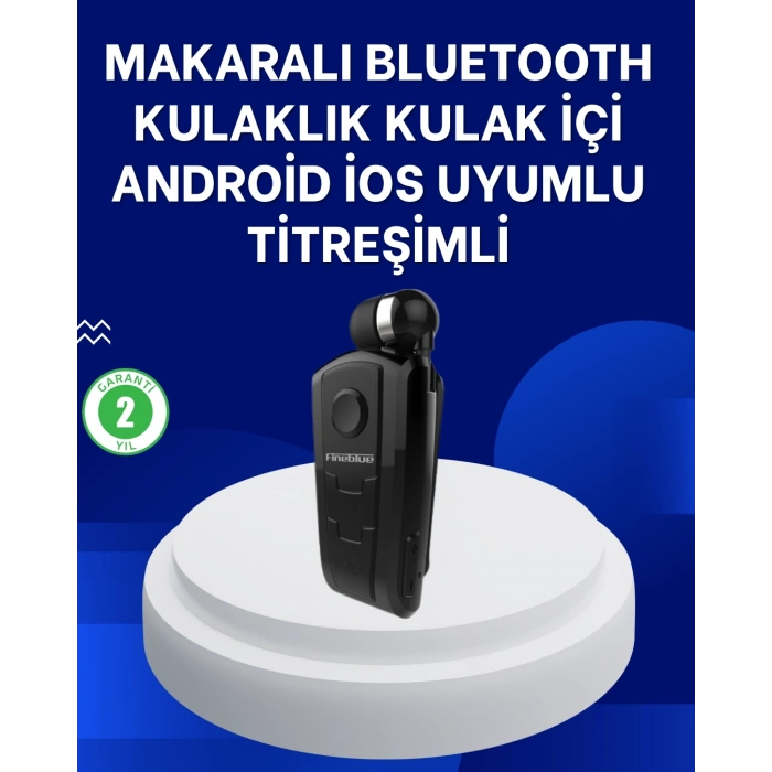 Mey İthalat® Fineblue F910 Kablosuz Kulaklık Çift Telefon Eşleşme Özelliği