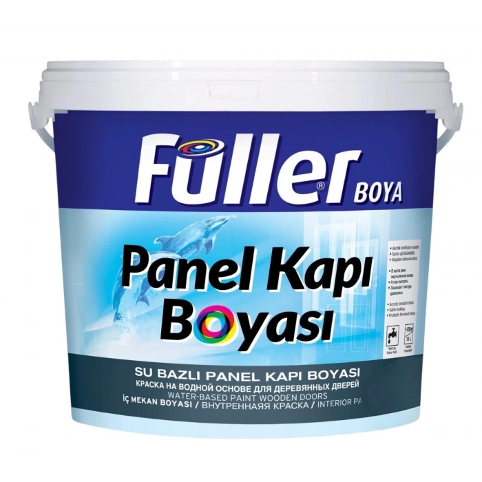 Mey İthalat® Füller Panel Kapı Boyası Beyaz 2,5 Litre