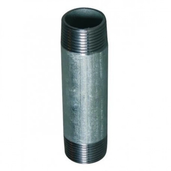 Mey İthalat® Galvanizli Boru Uzatma Pasolu 3/4 40 cm