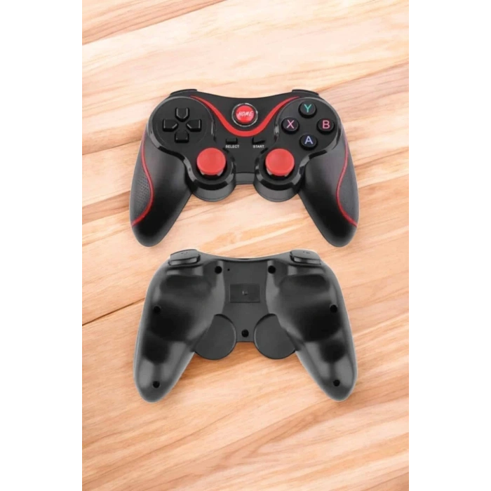Mey İthalat® Game Stick Android Uyumlu Gamepad X3 Standlı Oyun Kolu Bluetooth Bağlantılı