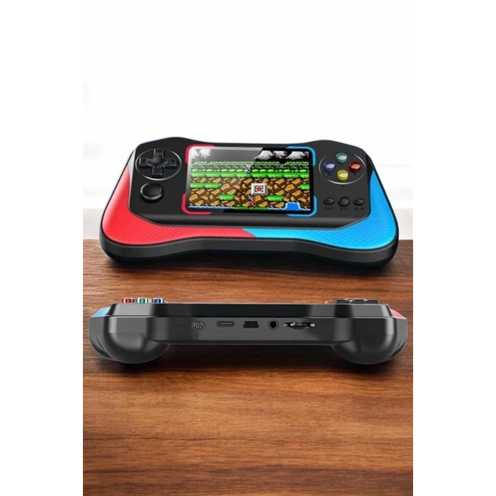 Mey İthalat® Gamepad Joystick Nostalji 500 Oyunlu 2 Li Atari Gamebox Oyun Konsolu Sup Atari