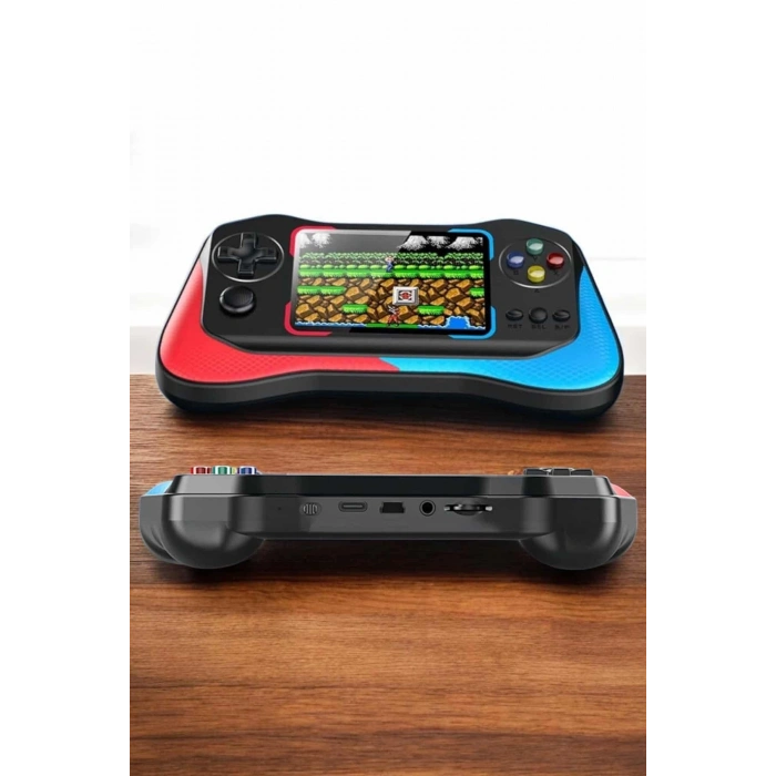 Mey İthalat® Gamepad Joystick Nostalji 500 Oyunlu 2 Li Atari Gamebox Oyun Konsolu Sup Atari