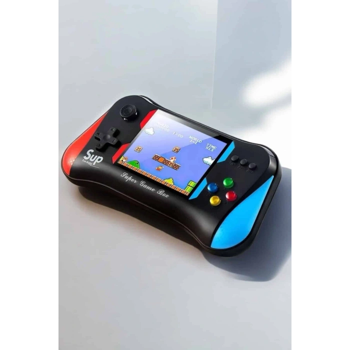 Mey İthalat® Gamepad Joystick Nostalji 500 Oyunlu 2 Li Atari Gamebox Oyun Konsolu Sup Atari