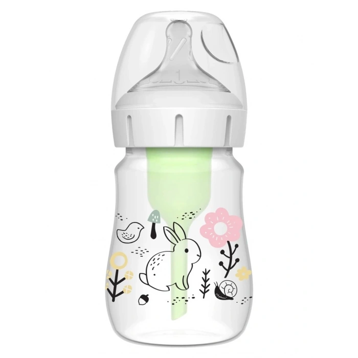 Mey İthalat®   Geniş Ağız PP Antikolik Options Biberon 150 ml Kız