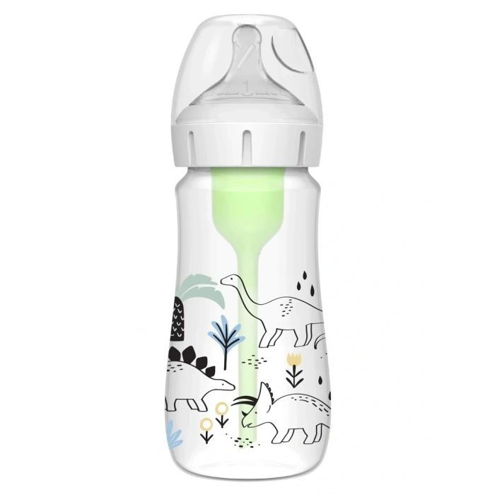 Mey İthalat®   Geniş Ağız PP Antikolik Options Biberon  270 ml Erkek