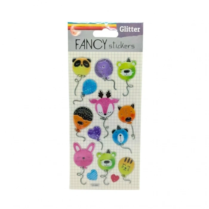 Mey İthalat® Glitter Stickers Balon