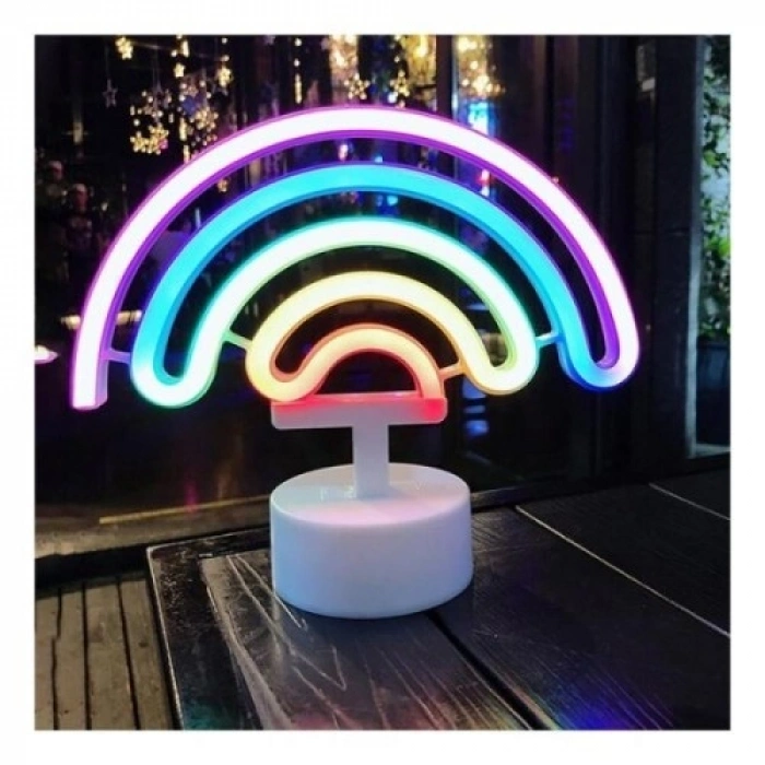 Mey İthalat® Gökkuşağı Neon Led Lamba