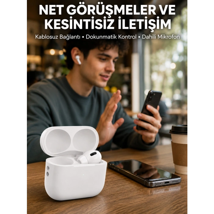 Mey İthalat® Gürültü Engelleme Teknolojili Bluetooth Kulaklık – Adaptif Ses ve Uzun Pil Süresi Yeni Nesil