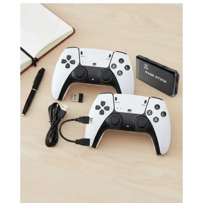 Mey İthalat® HDMI Girişli Retro Oyun Çubuğu 2 Kişilik Kablosuz